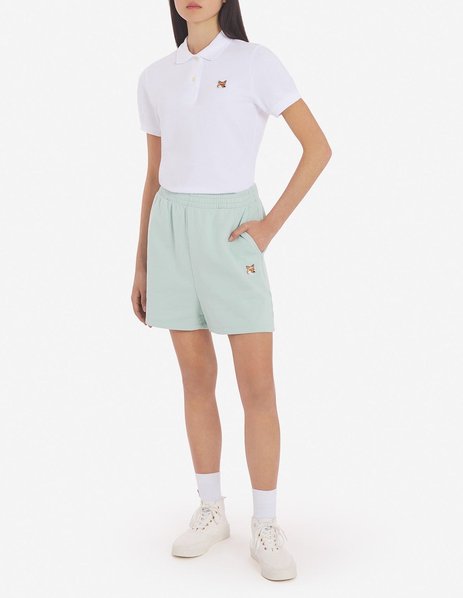 Short avec broderie - Blue Haze