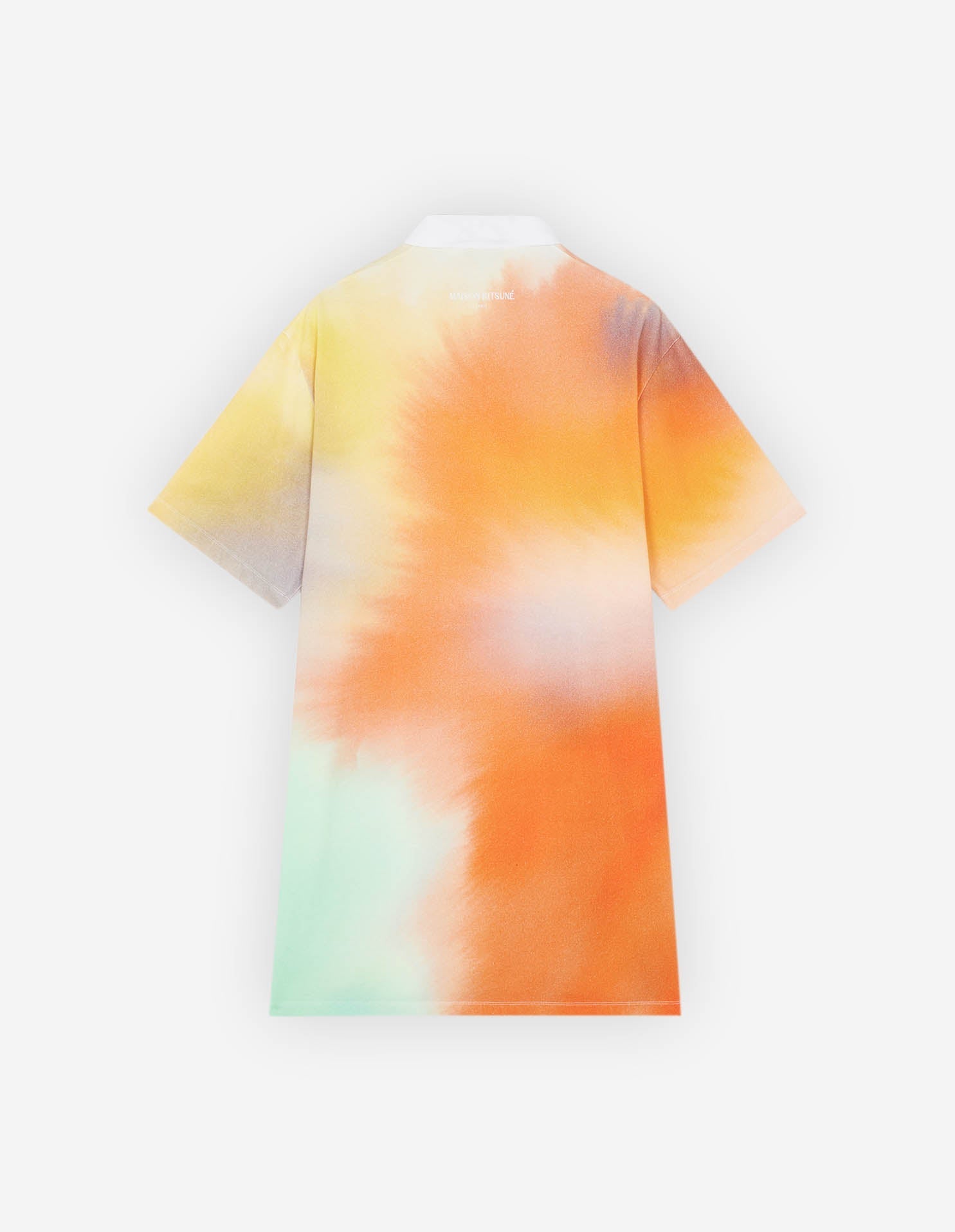 Fox MK x Rop van Mierlo Polo Dress - Aquarelle Print