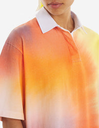 Fox MK x Rop van Mierlo Polo Dress - Aquarelle Print