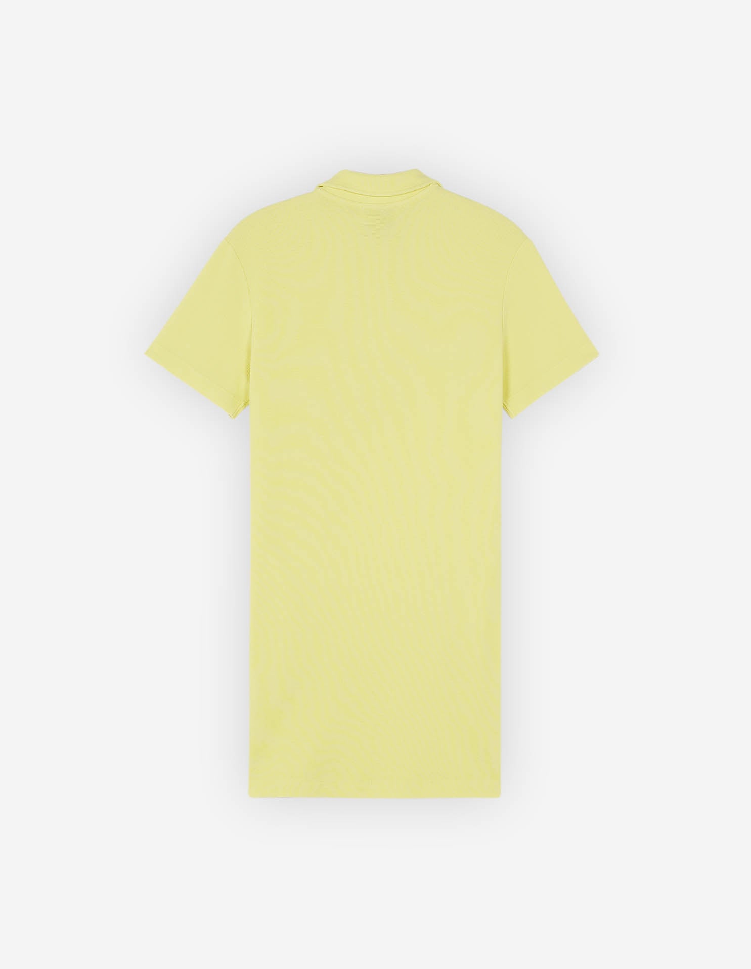 Robe polo piqué avec écusson - Lemon