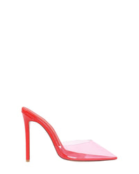 Mules Kylie 105 en cuir verni - Red Patent Pvc