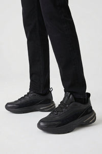 Sneakers Audyssor en cuir - Black