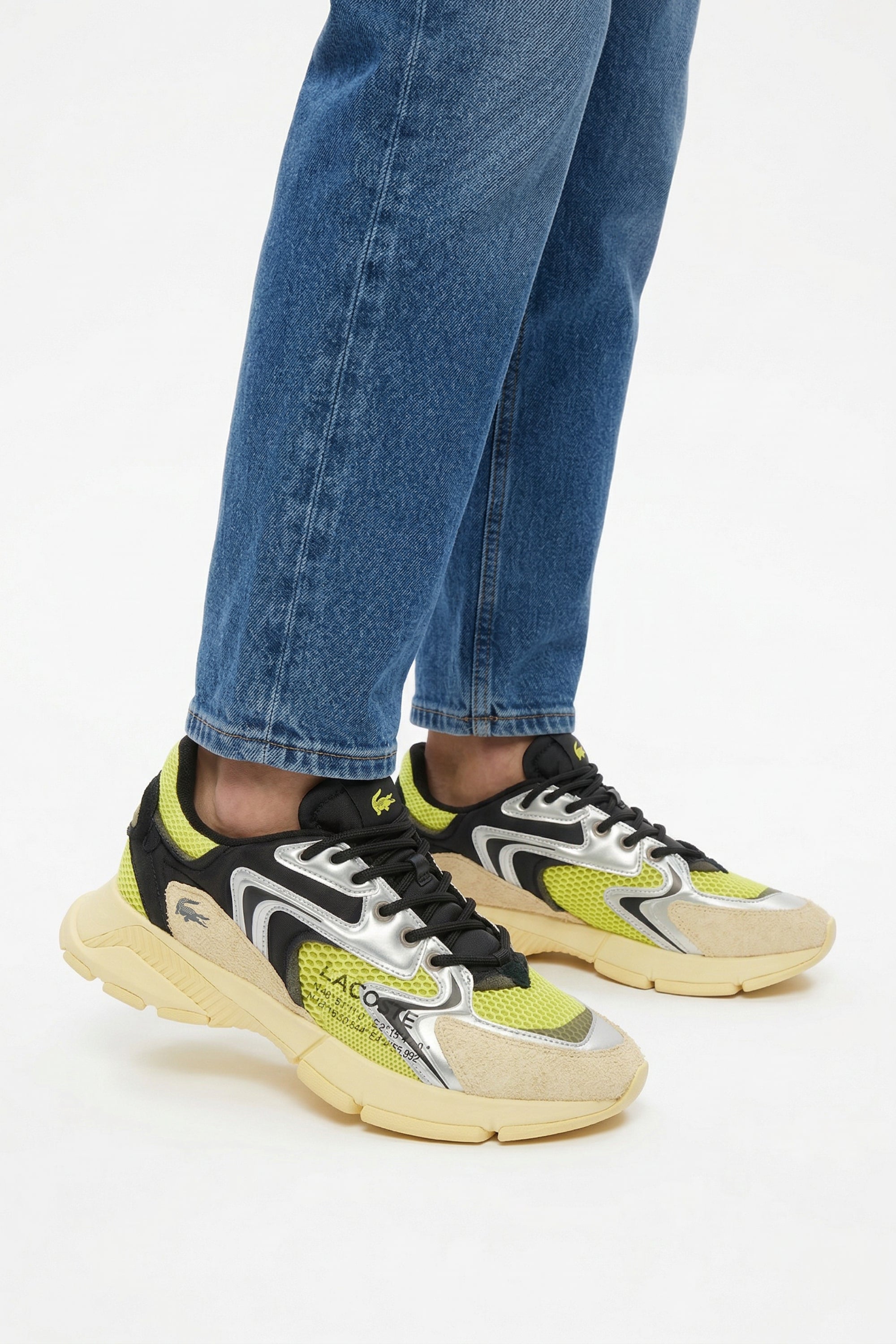 Sneakers L003 Neo en tissu - Yellow & Black
