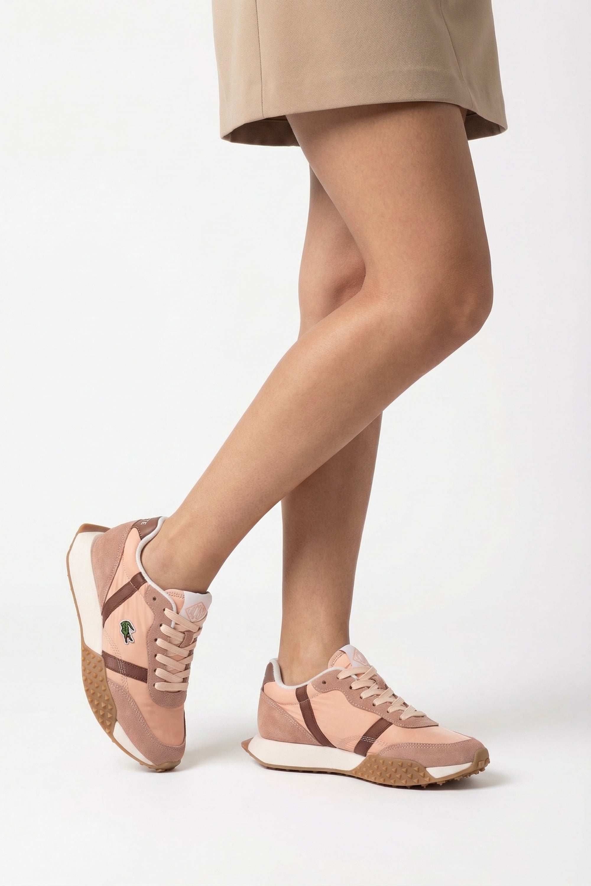 Sneakers basses en tissu - Pink & Gum