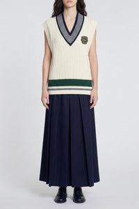 Pull Tennis avec logo - Laponie & Marine
