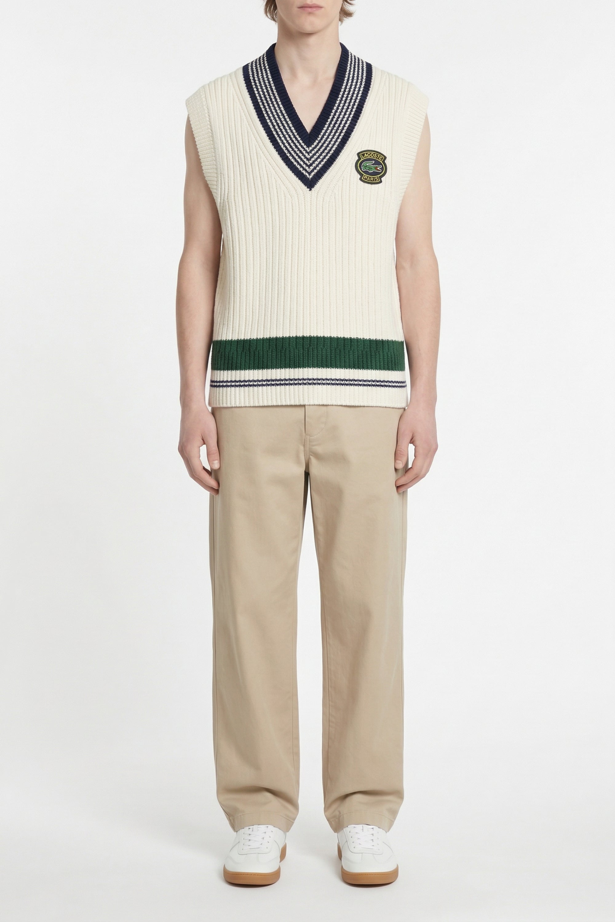 Pull Tennis avec logo - Laponie & Marine