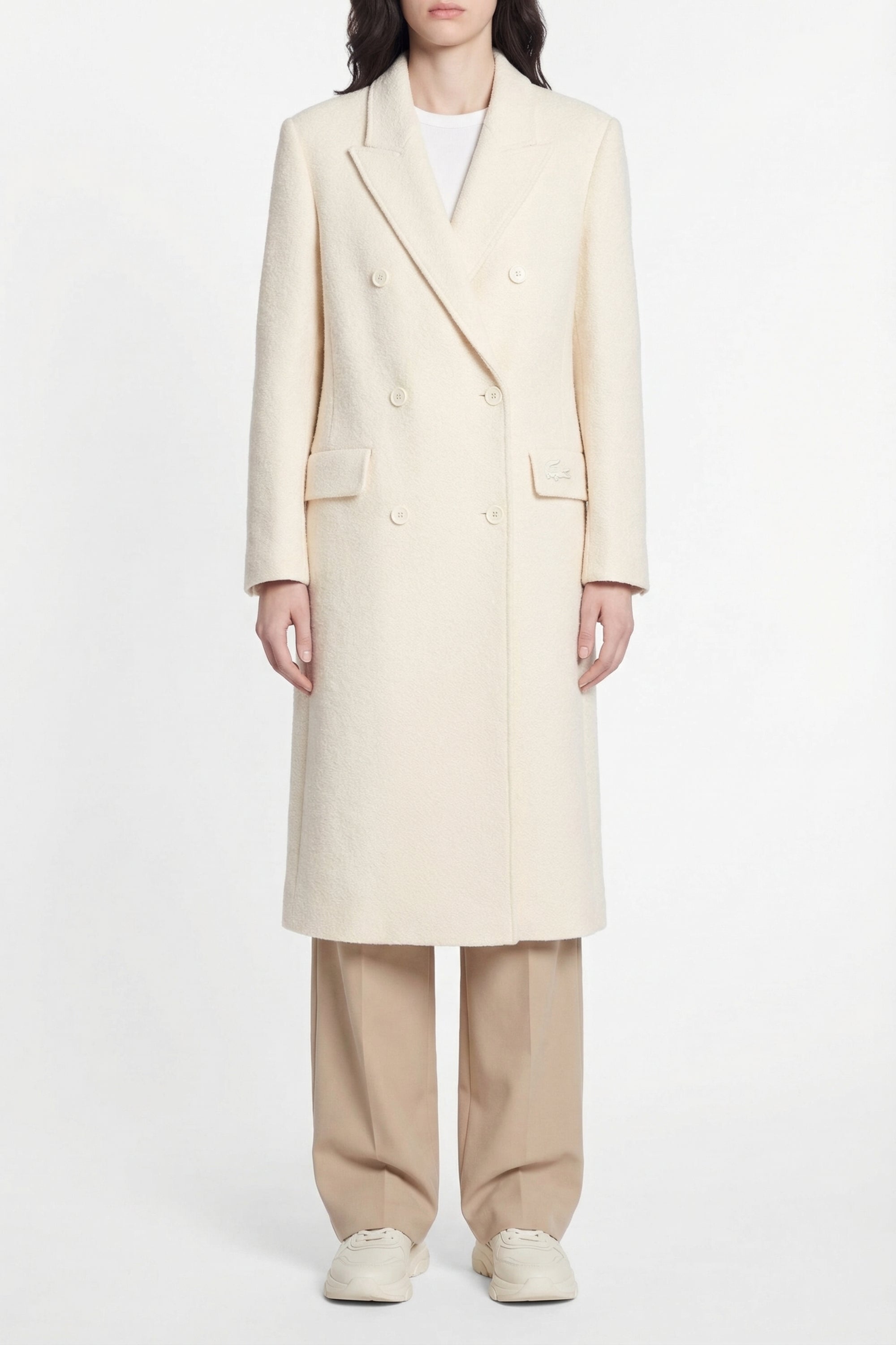 Manteau long en laine - Loukoum