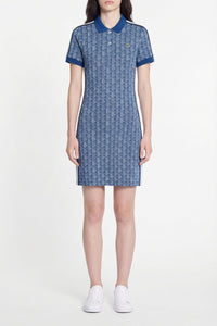 Robe polo ajustée en jacquard monogramme - Sphère & Panorama