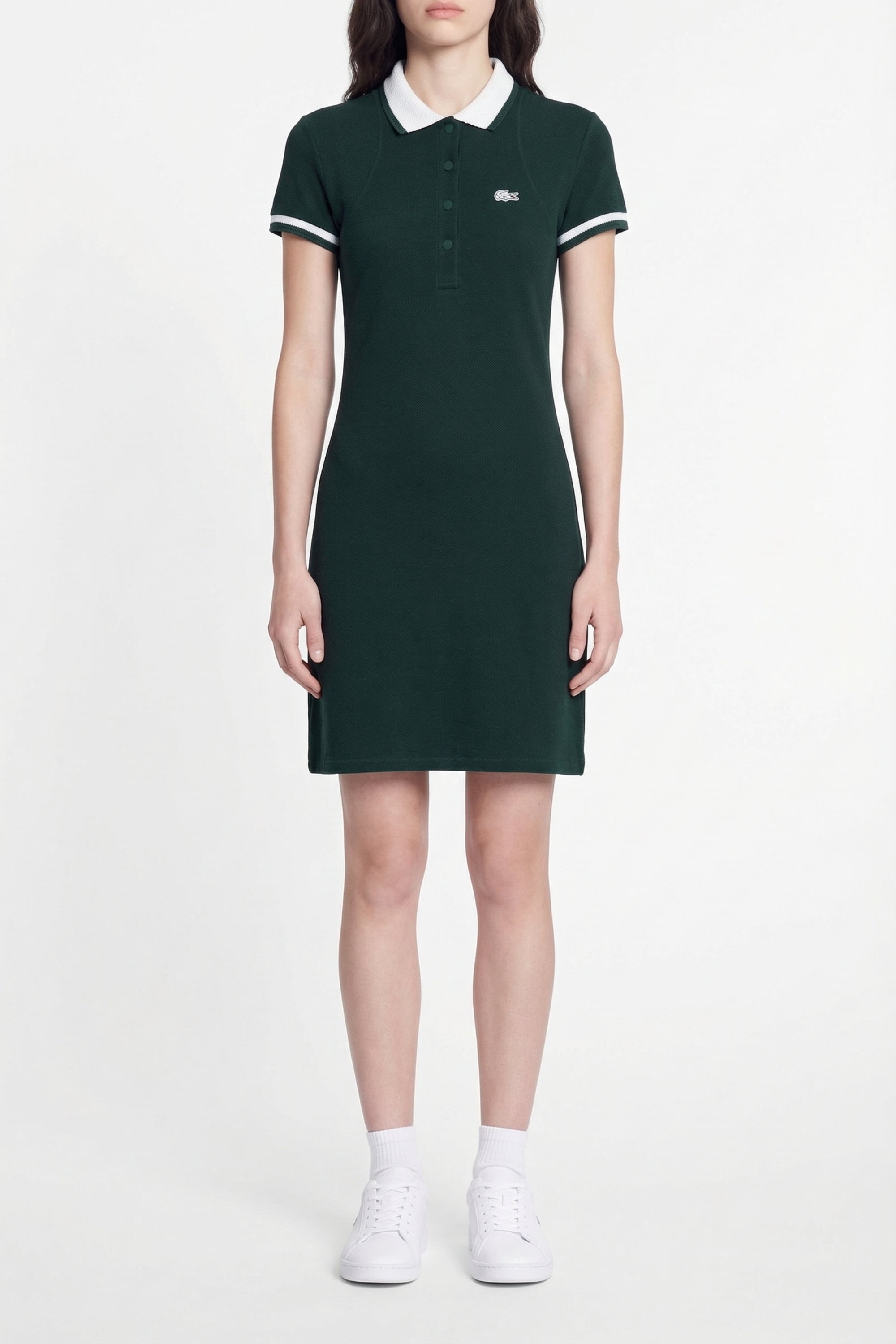 Robe ajustée en piqué - Sinople & Farine