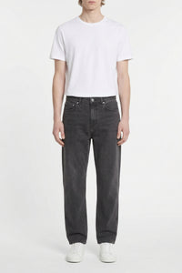 Straight-leg denim trousers - Eco Black