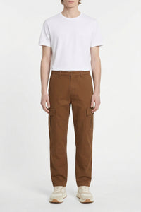 Pantalon cargo droit - Cookie