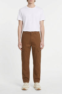 Pantalon cargo droit - Cookie