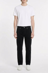 Pantalon droit 5 poches en velours - Cookie