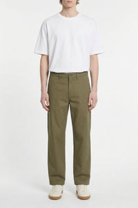 Straight chino trousers - Khaki
