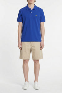 Polo L.12.12 en piqué - Lazuli