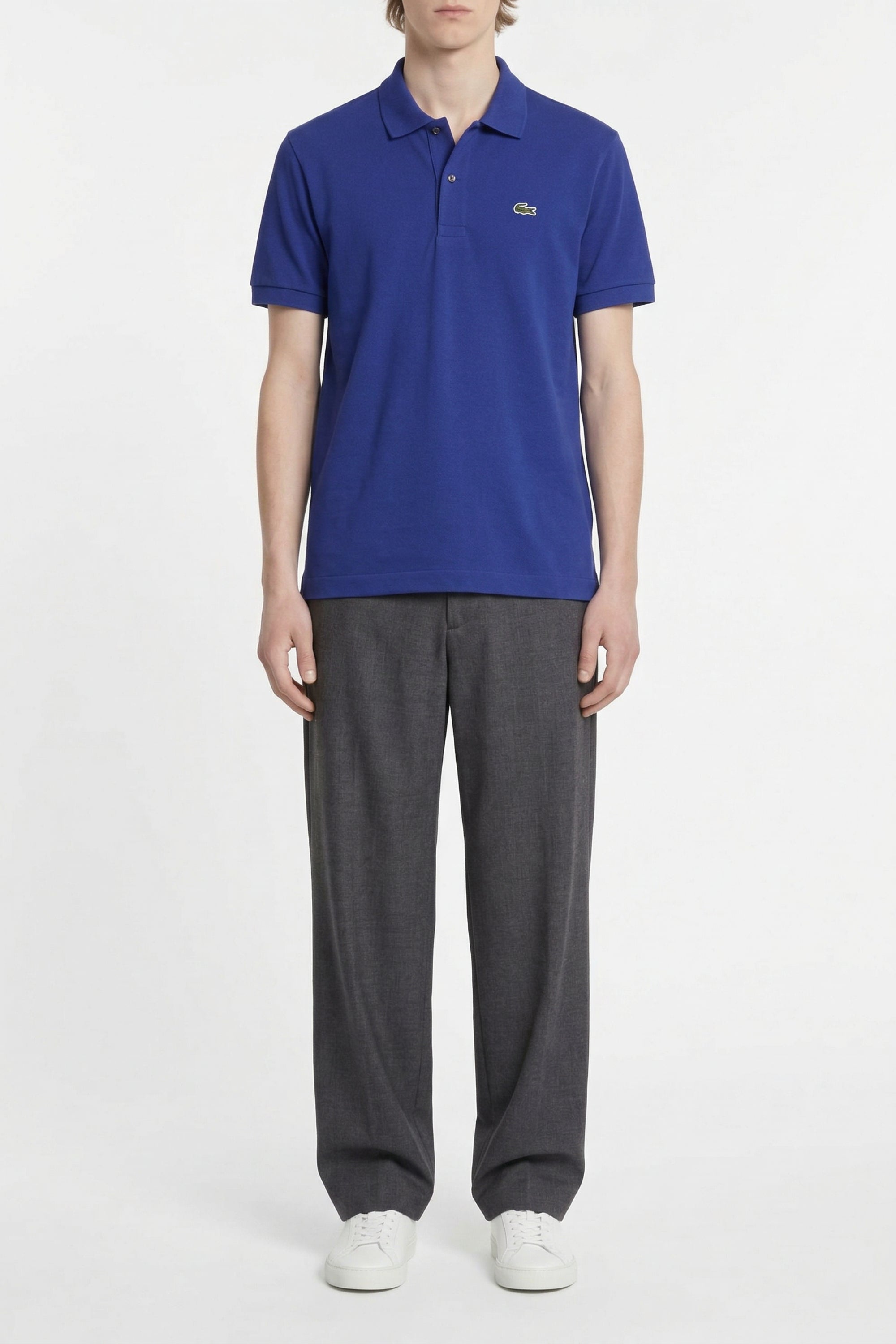 L.12.12 Piqué polo shirt - Muscari
