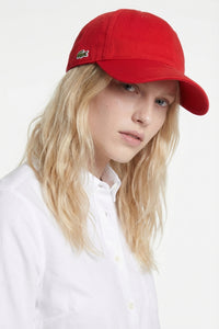 Cap with logo - Red
