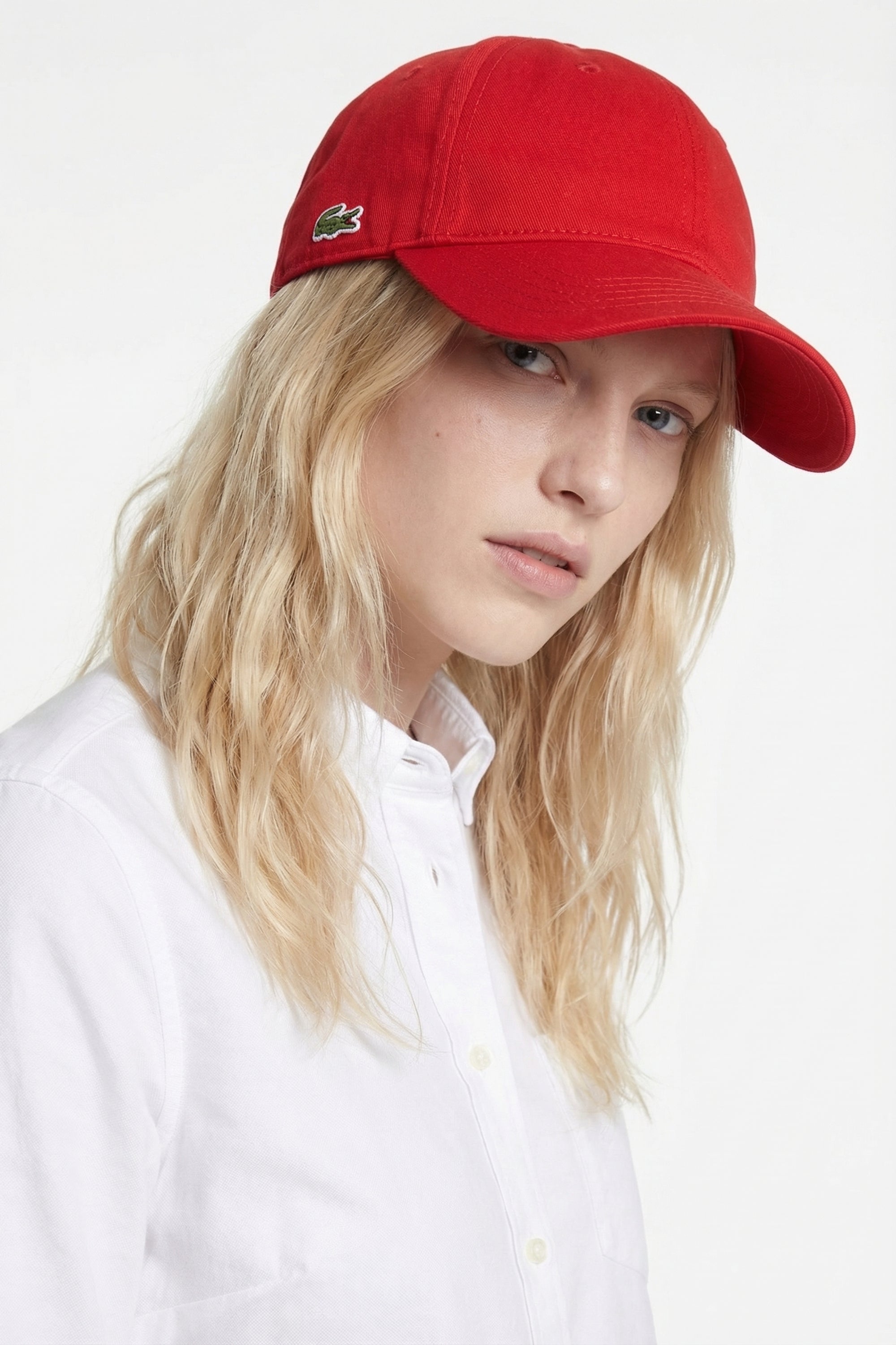 Cap with logo - Red
