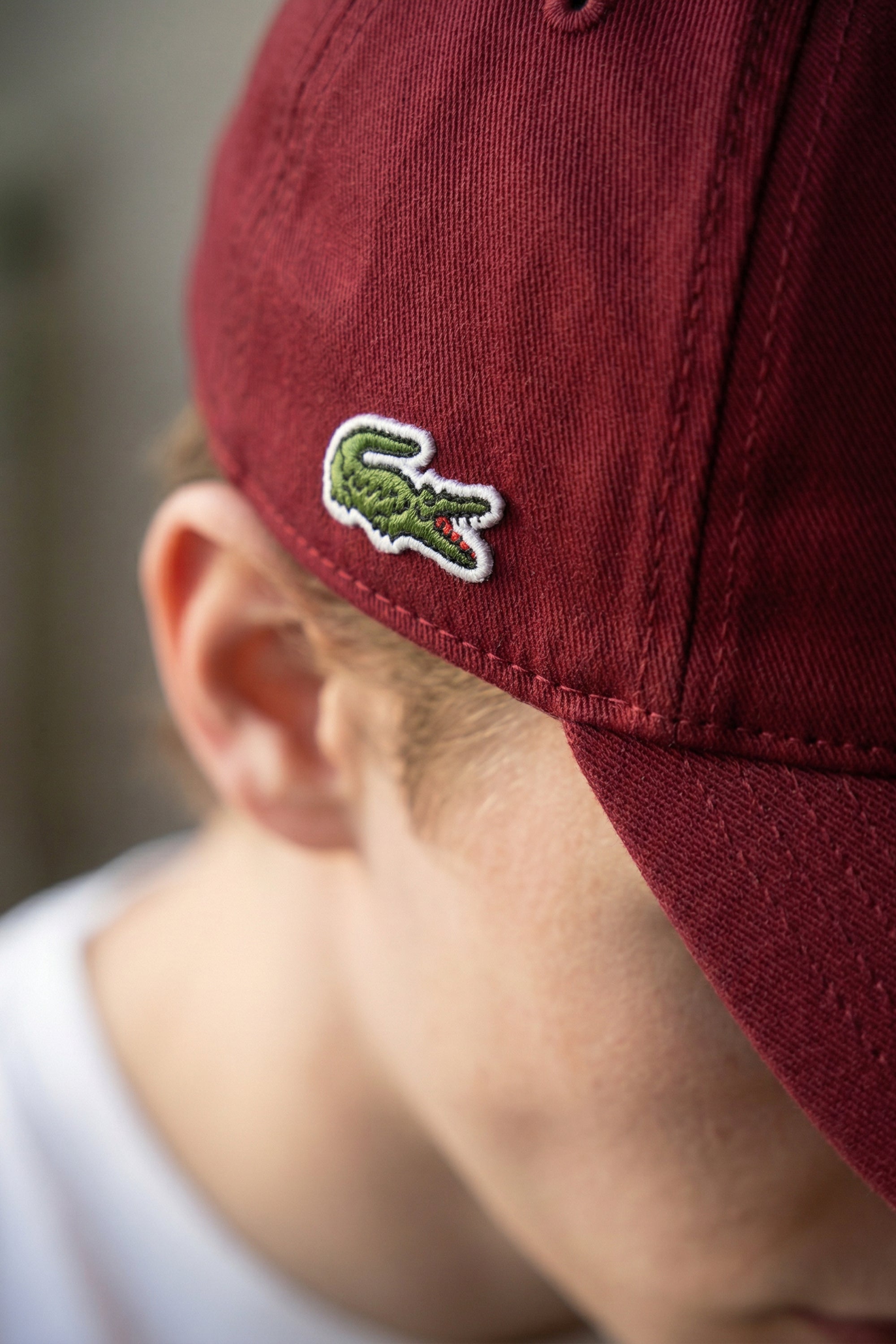 Cap with logo - Red