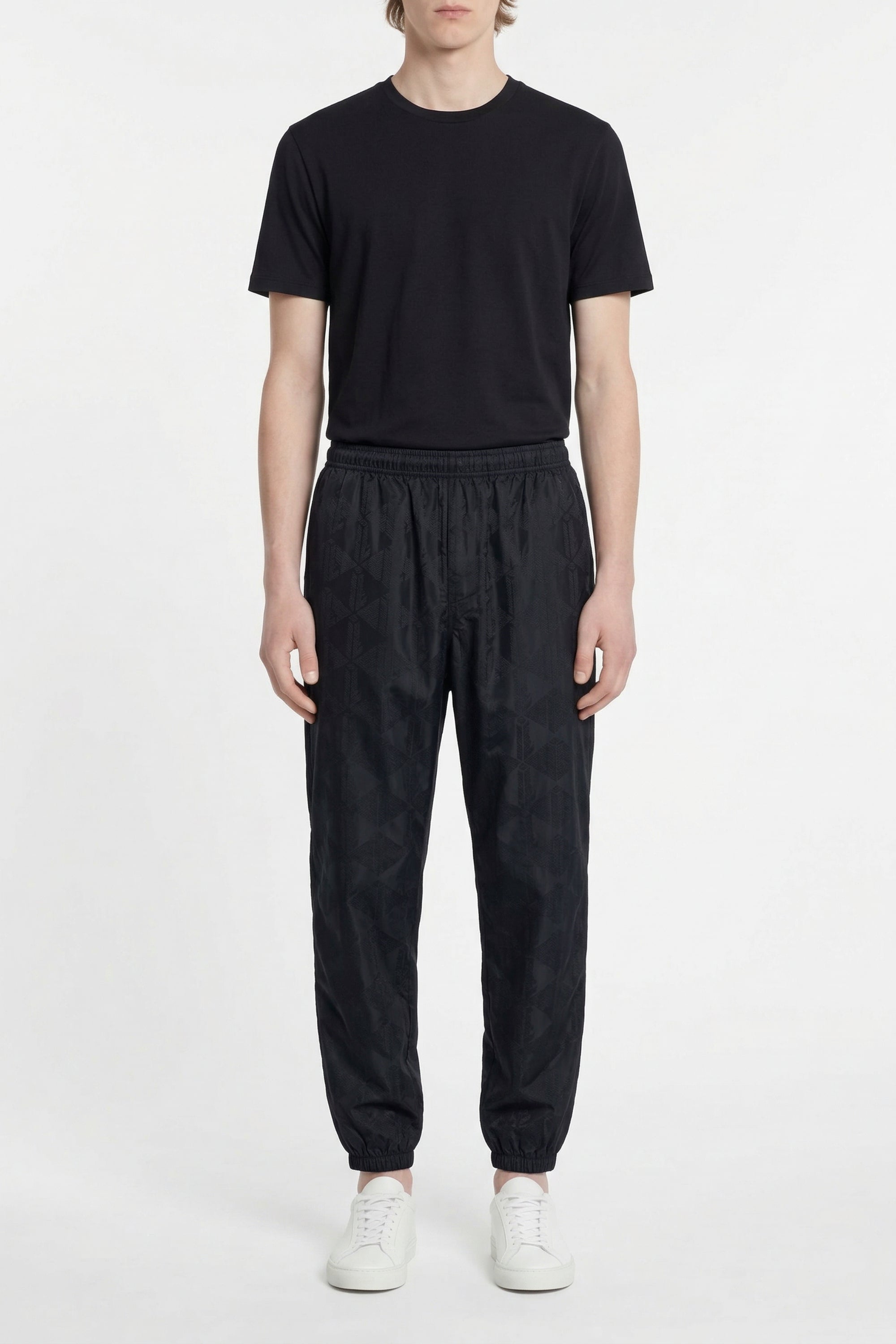 Pantalon de survêtement en monogramme - Noir