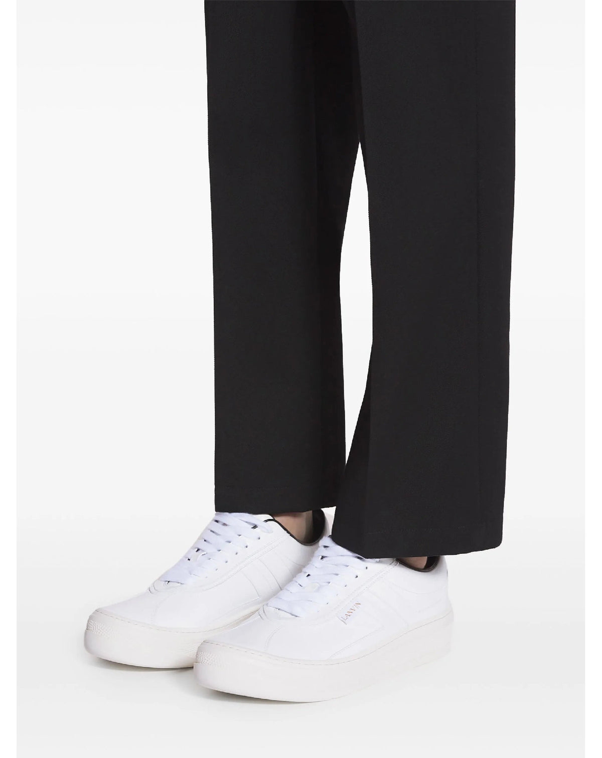 Baskets Cash en cuir - Blanc