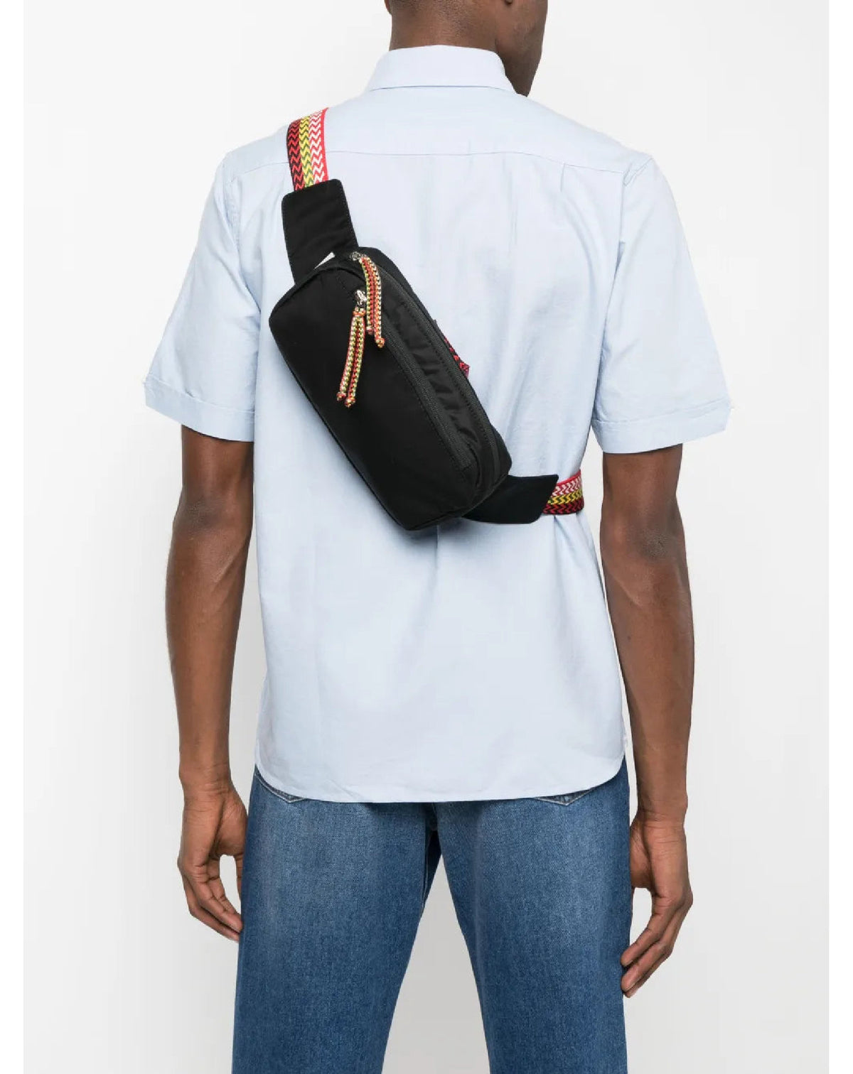 Sac banane Curb en tissu - Noir