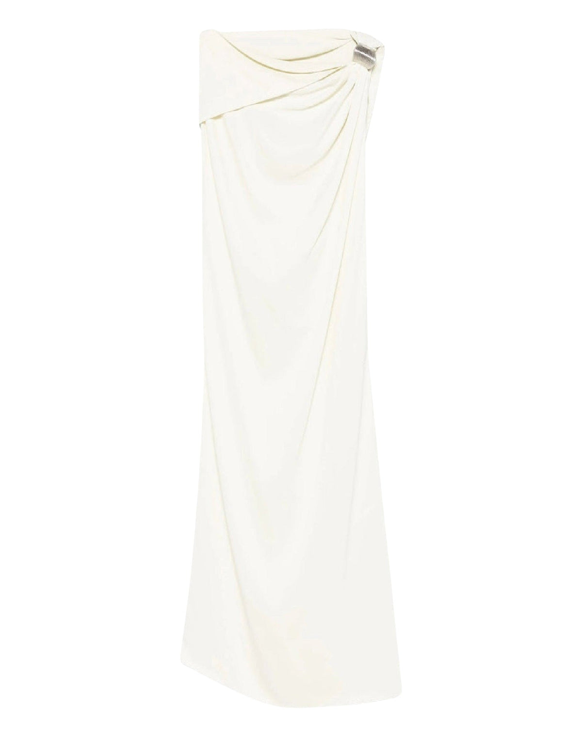 Robe drapée bague arpège - Hortensia