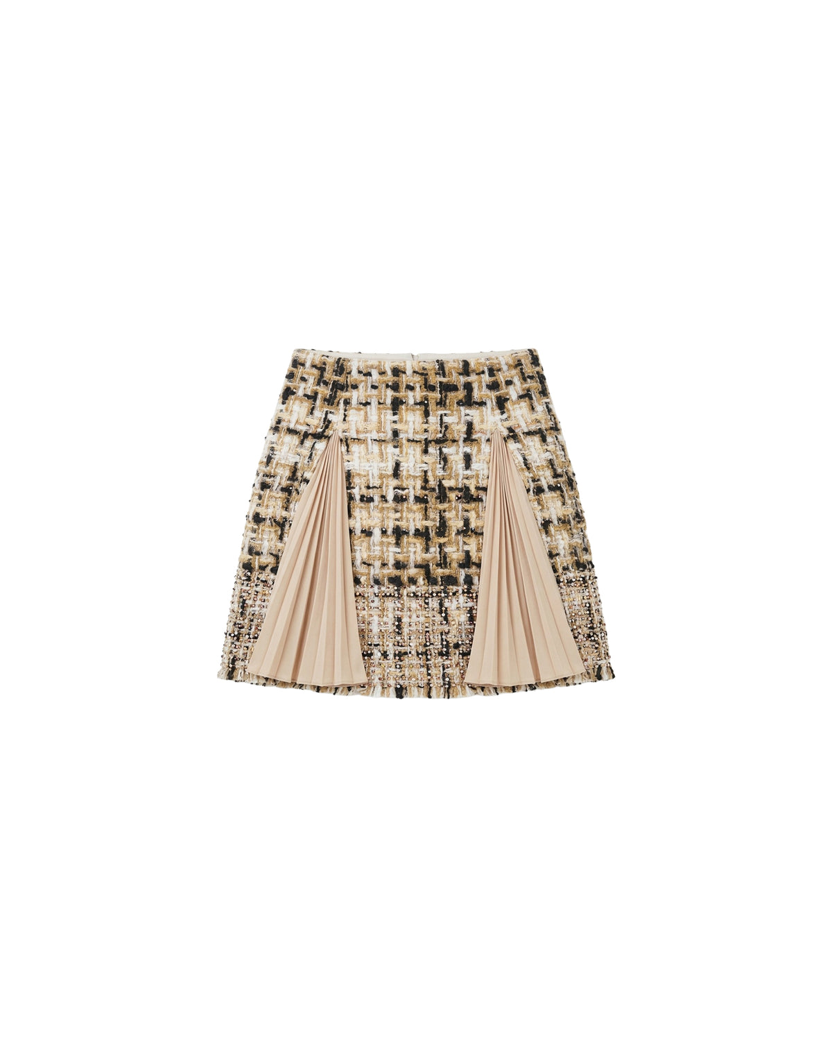 Jupe en laine - Beige