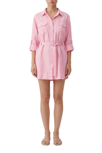 Robe chemise Lacey - Rose