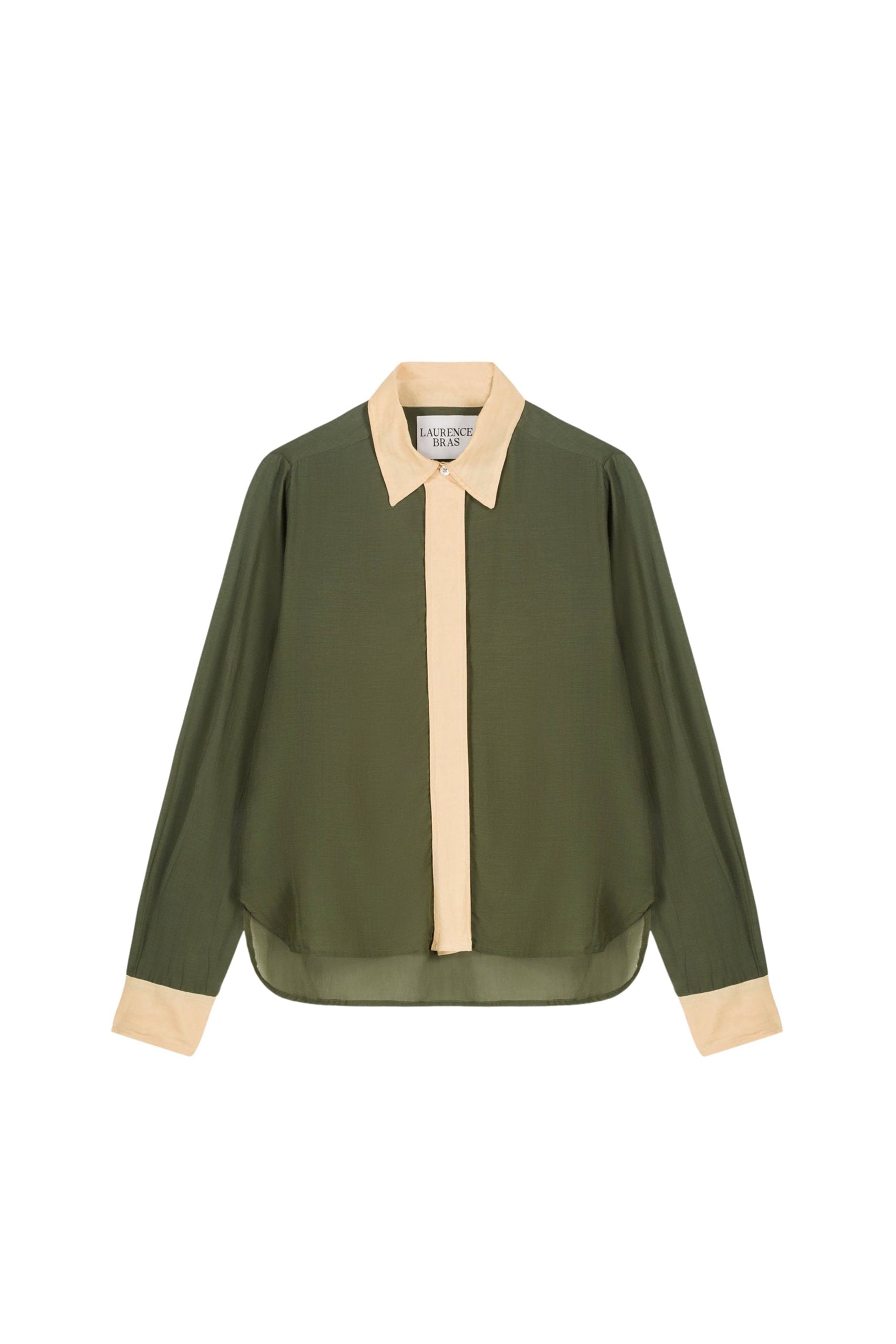 Blouse Lagos à manches longues - Green