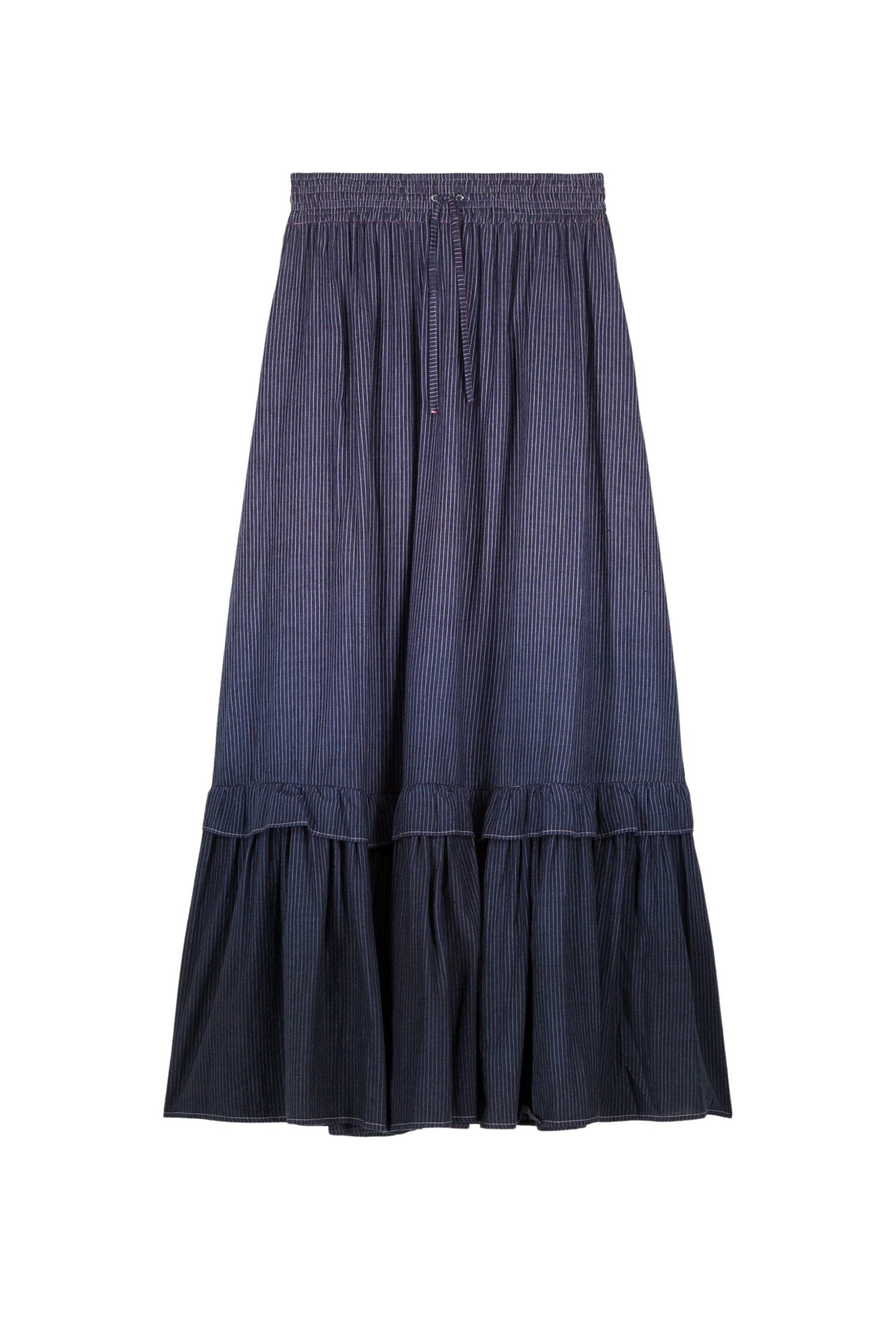 Jupe Lala foncée coupe maxi - Navy