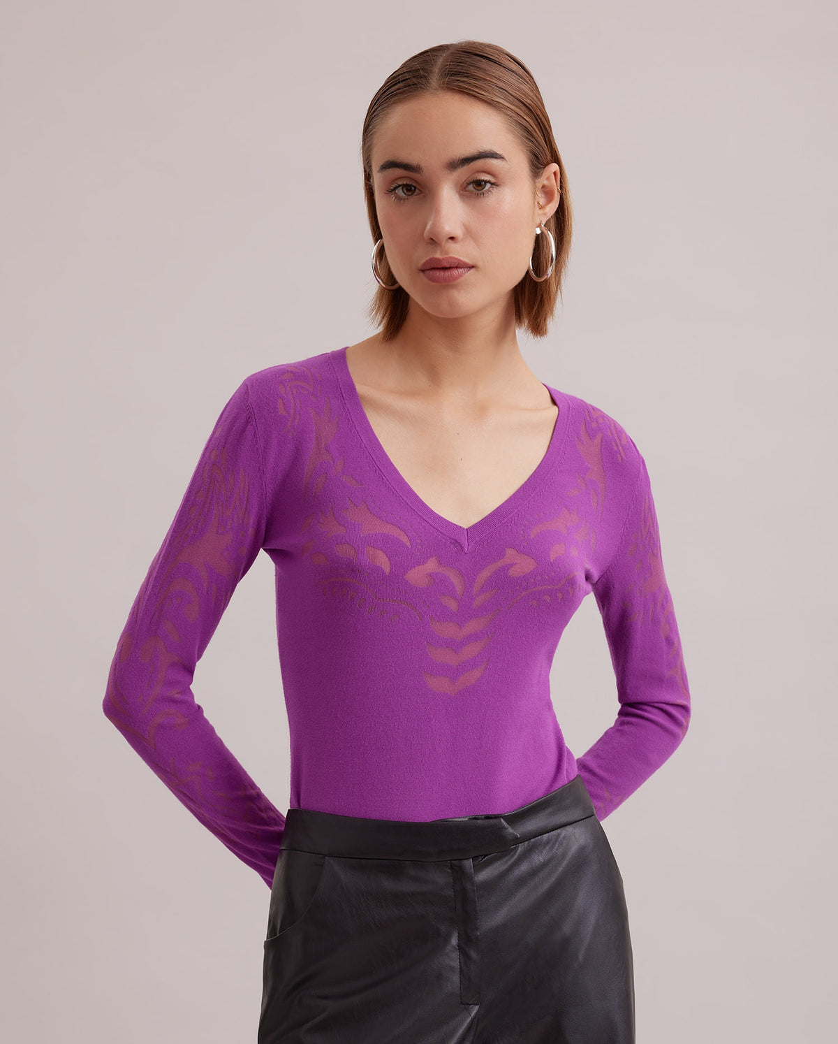 Reco marque 95 // Pull Larrosa - Anémone