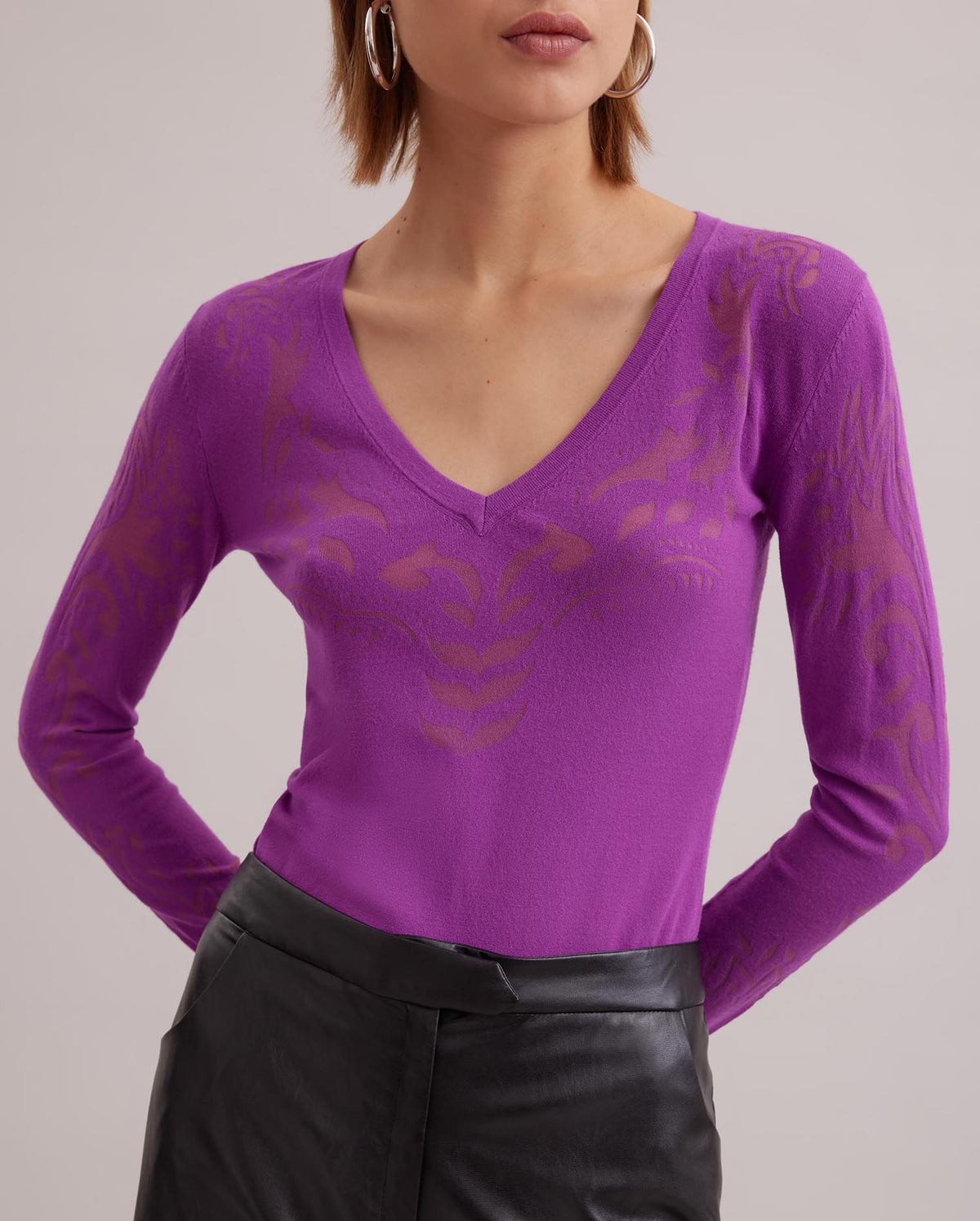 Reco marque 95 // Pull Larrosa - Anémone