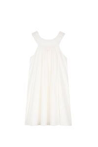 Robe Laura coupe courte - White