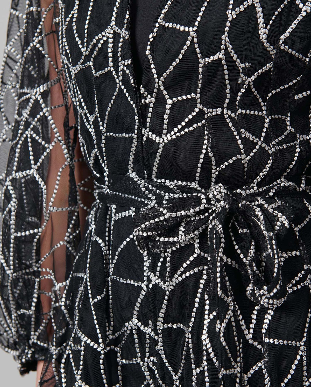 Blouse Laurette - Black & White