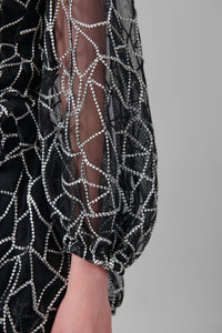 Blouse Laurette - Black & White