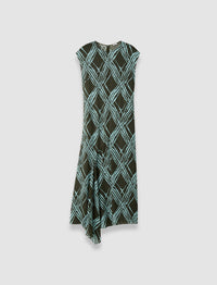 Palm Leaf & Chambray Robe - Palm Leaf & Chambray