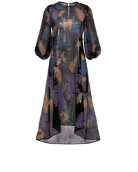 Robe Lauriane longue - Safran