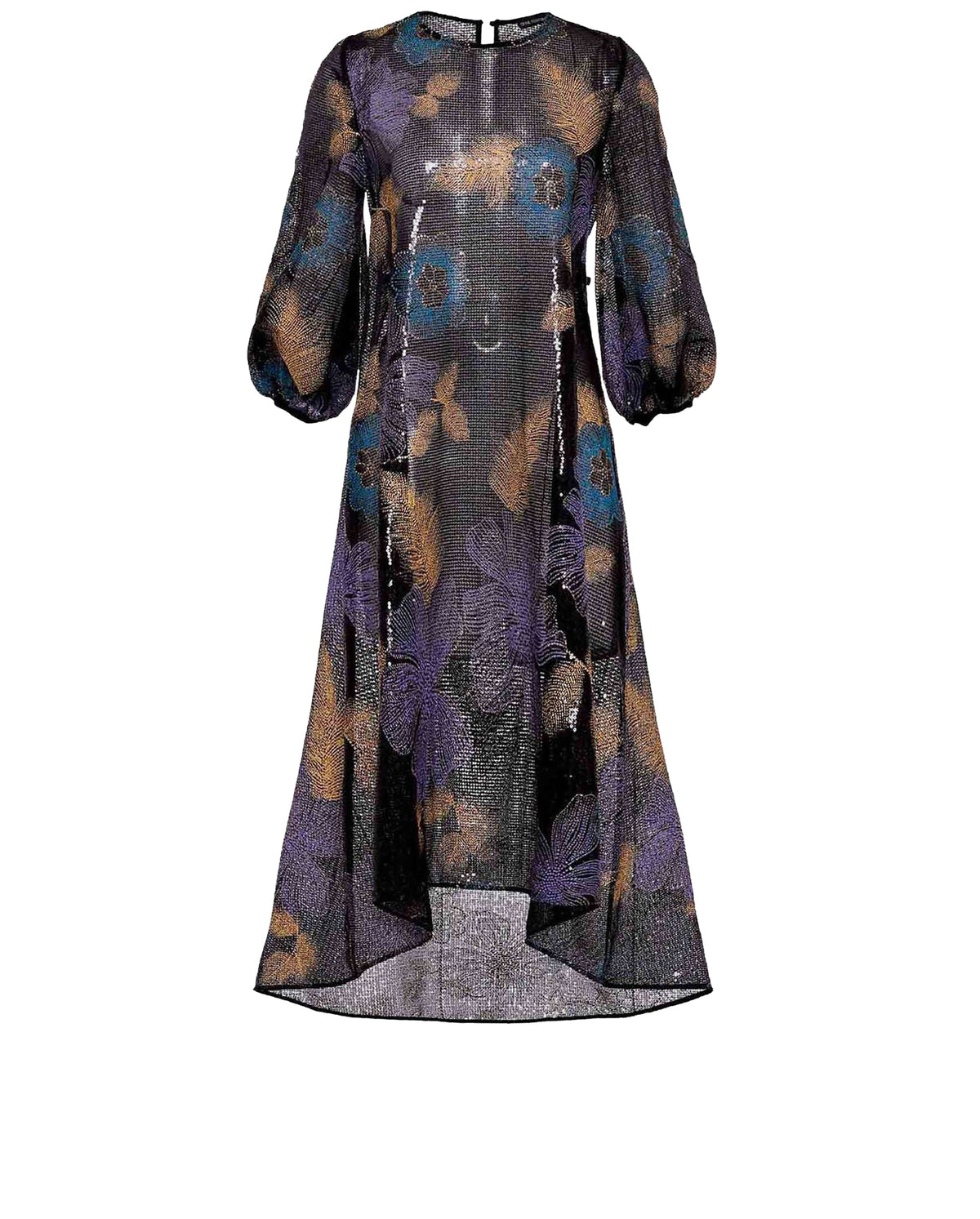 Robe Lauriane longue - Safran