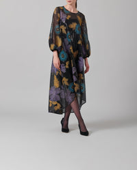 Robe Lauriane longue - Safran