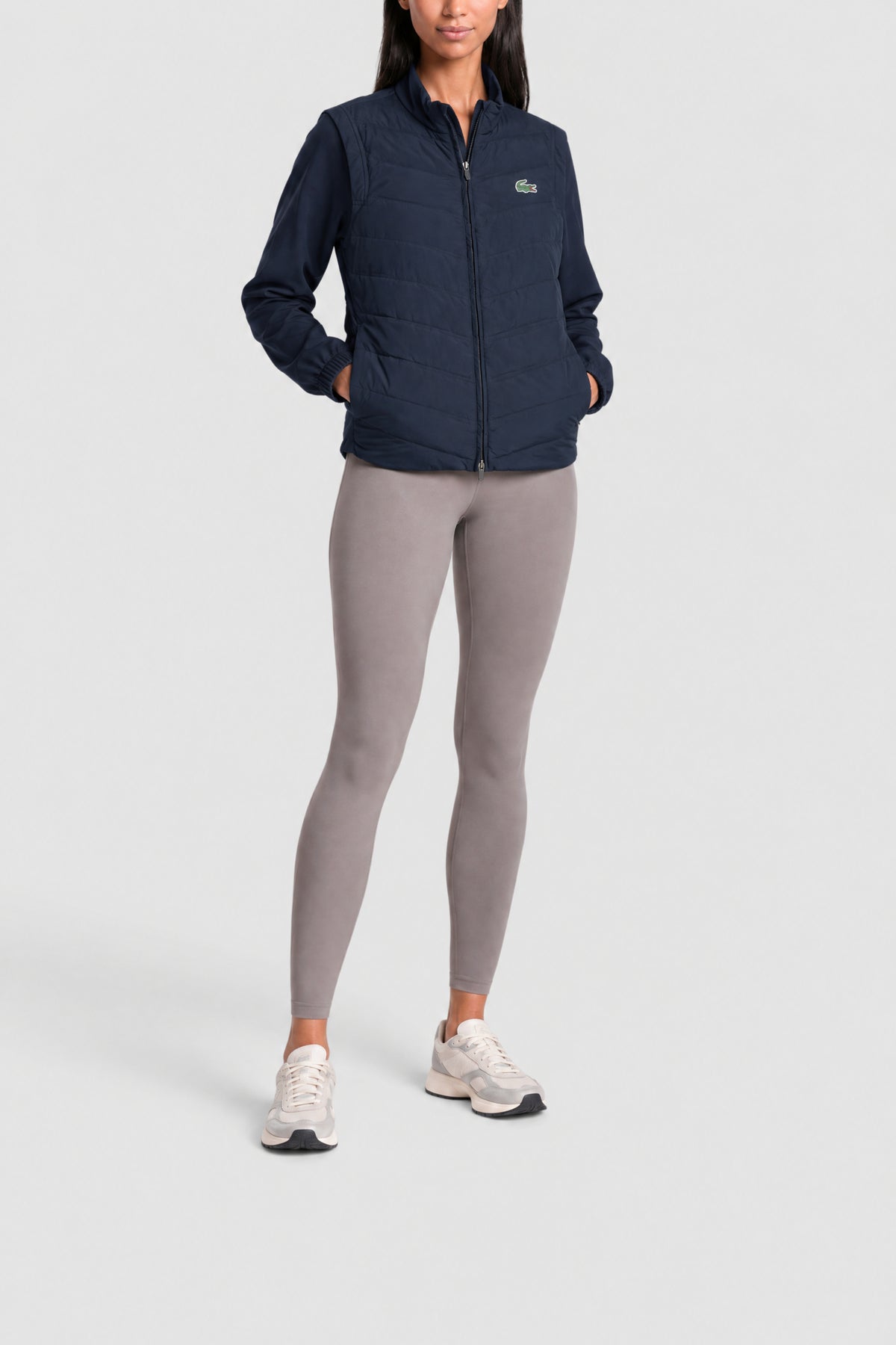 Blouson matelassé avec logo - Marine