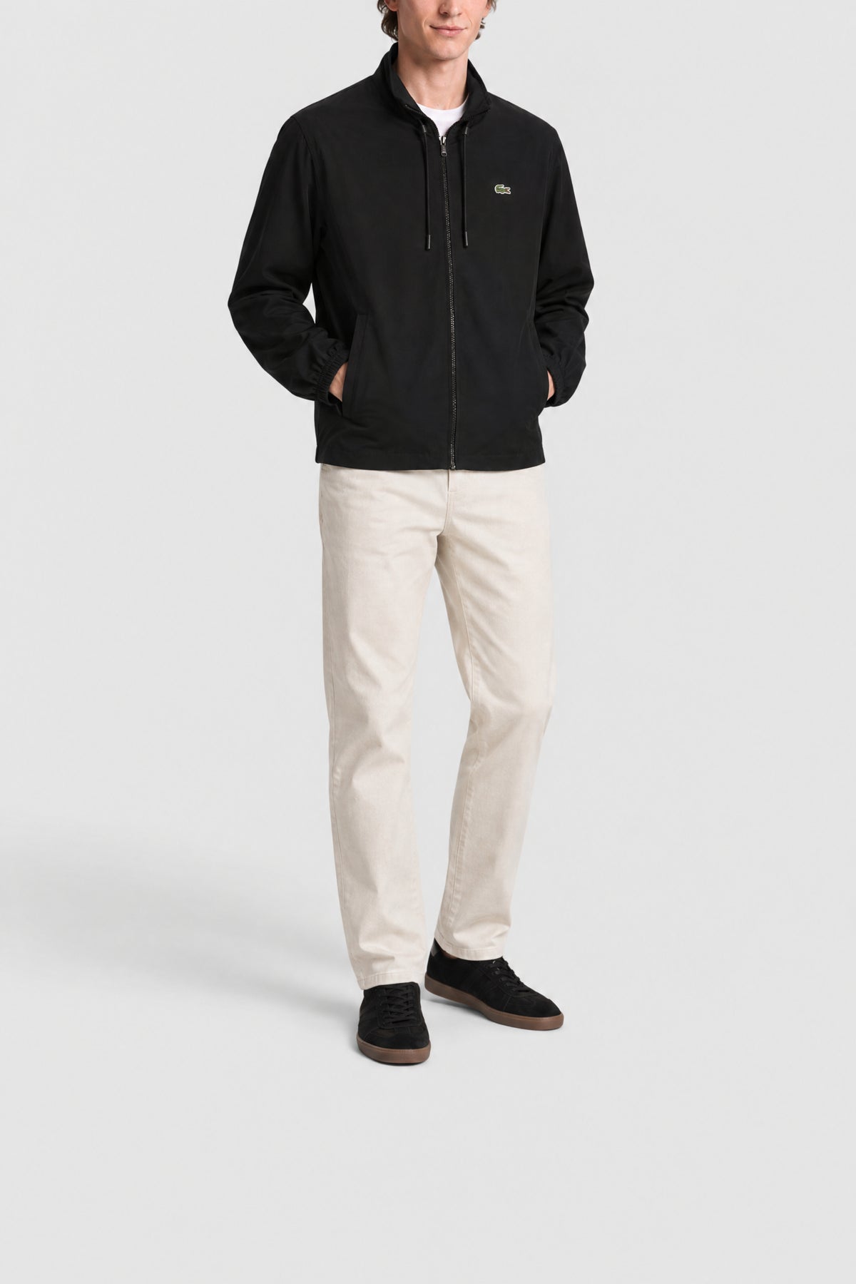 Veste à capuche amovible - Noir