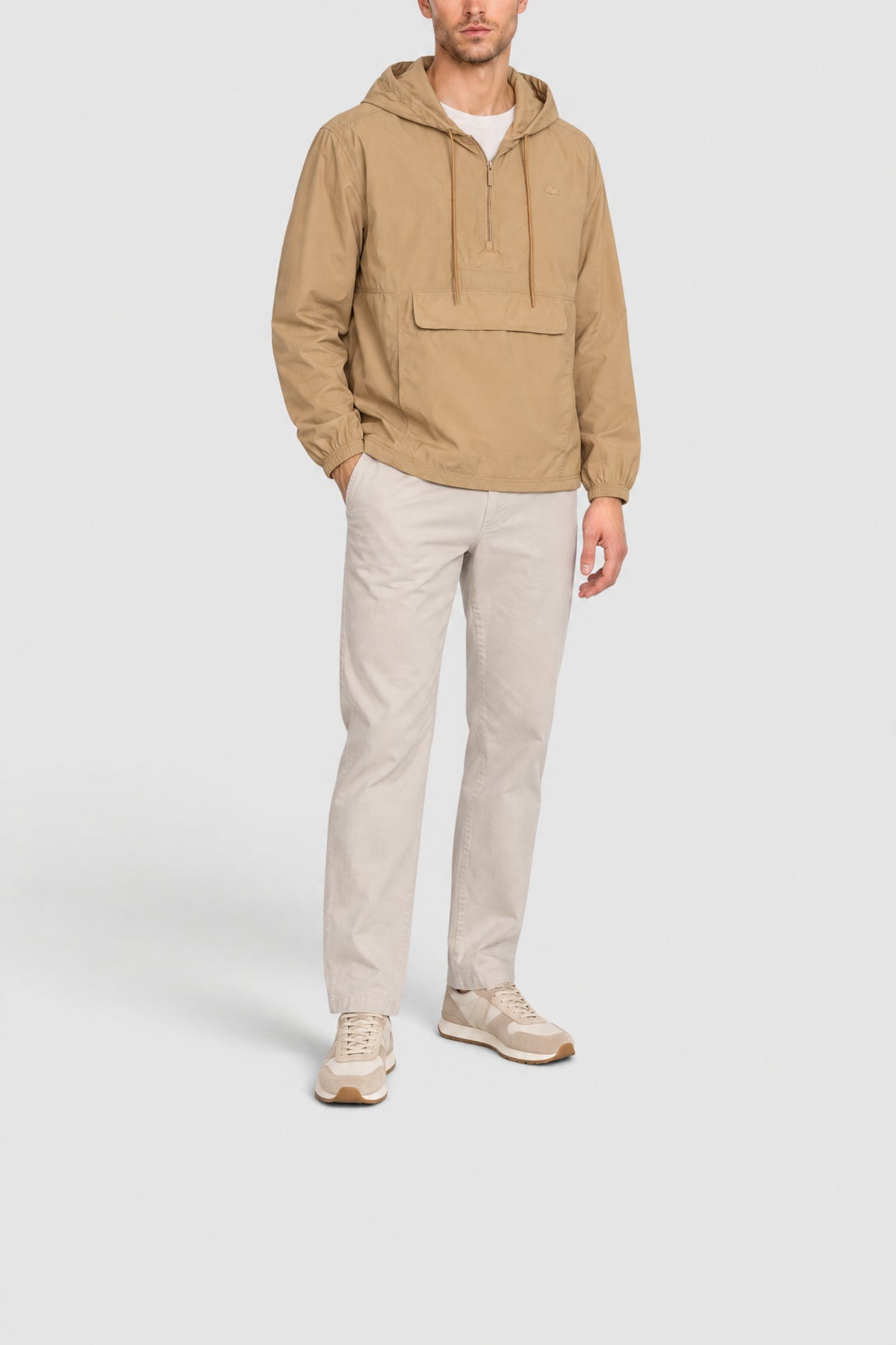 Blouson à capuche déperlant - Sand