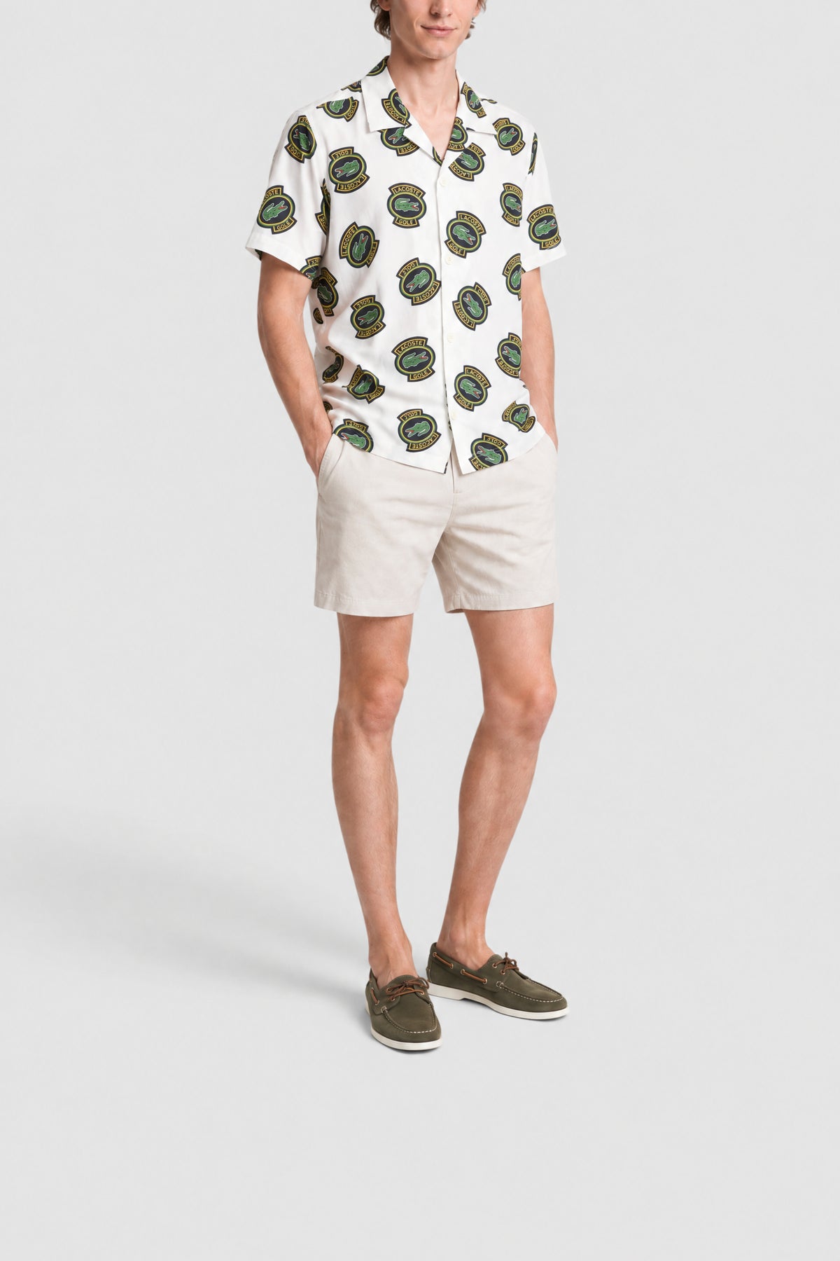 Chemise à manches courtes imprimée - Farine & Ananas Noir