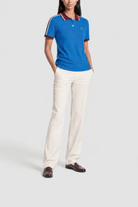 Polo jacquard monogramme - Hilo & Zin