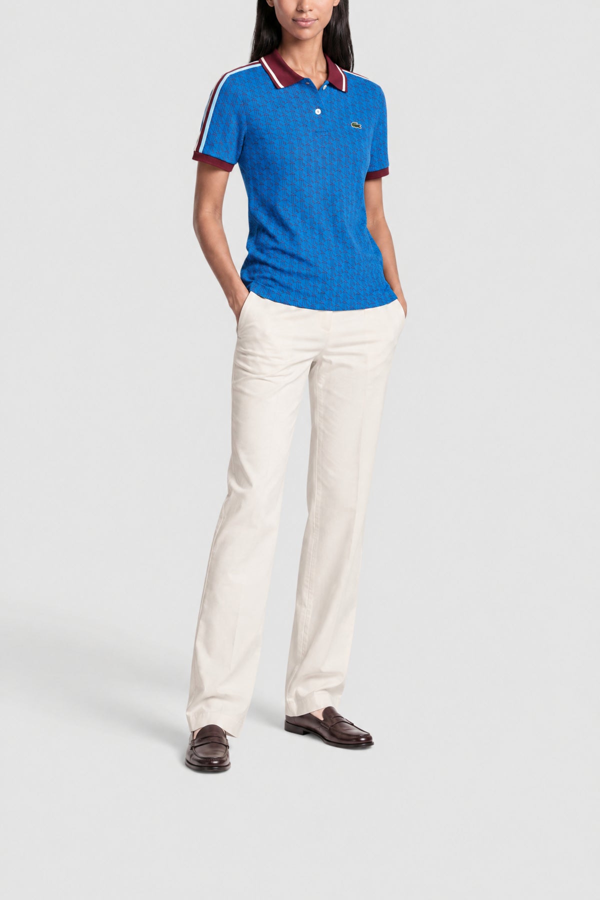 Polo jacquard monogramme - Hilo & Zin