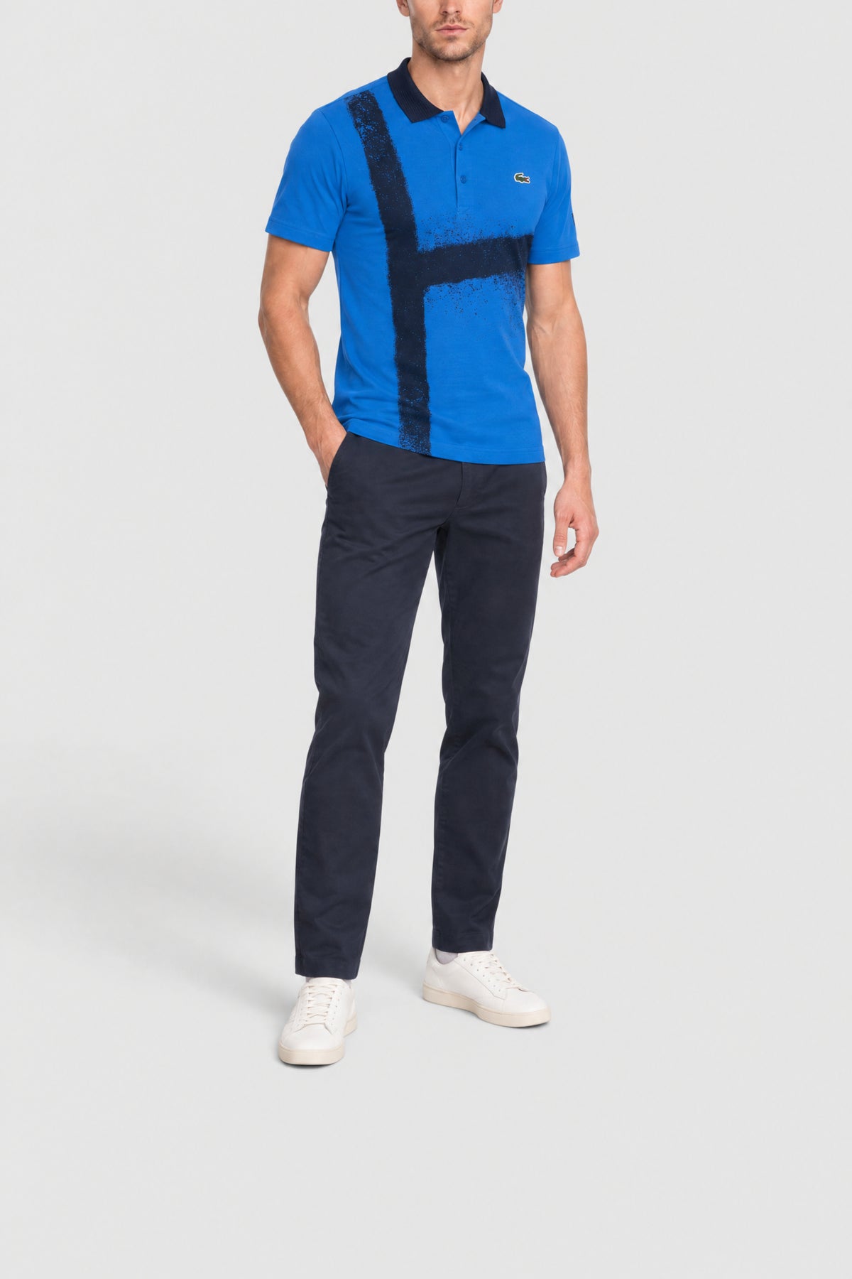 Polo Lacoste Tennis x Novak Djokovic en piqué - Gitane