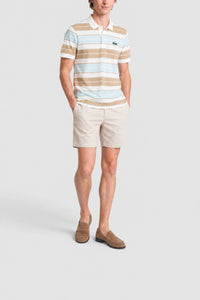 Polo rayé avec logo - Ruisseau & Viennois