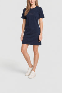 Robe t-shirt oversize - Marine