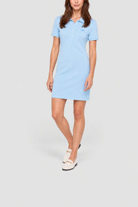 Robe polo slim fit en mini piqué stretch - Panorama